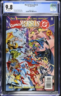 Marvel Versus Vs DC 2 Cgc 9.8 1996