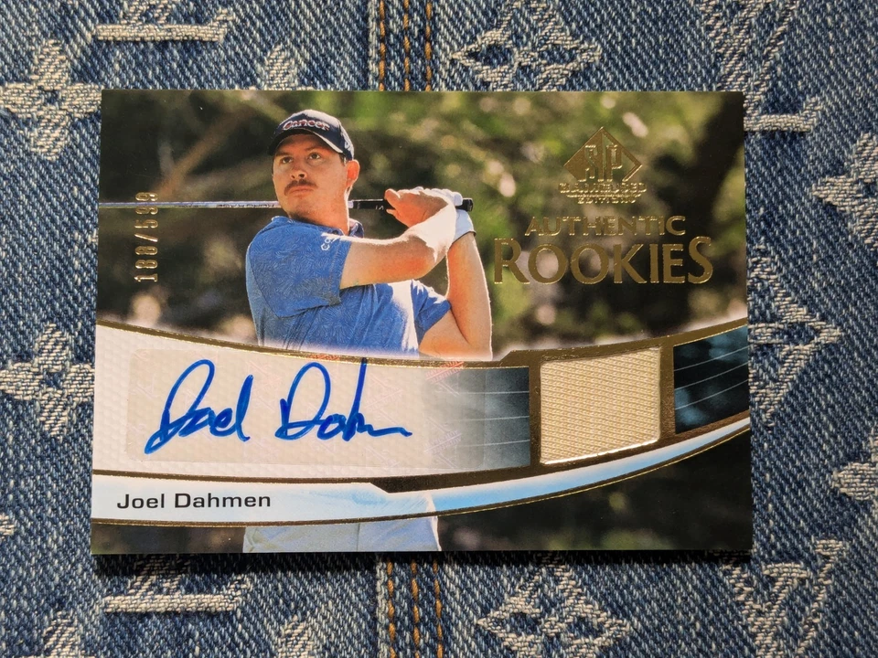 2024 Upper Deck SP Game Used Rookies Joel Dahmen Patch Auto 188/599 - Image 1 of 1