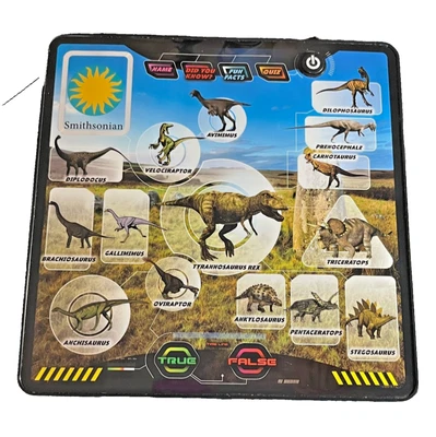 Tableta Smithsonian Niños Dino Dinosaurio Hechos Curiosidades K1148 Foto 1 de 4