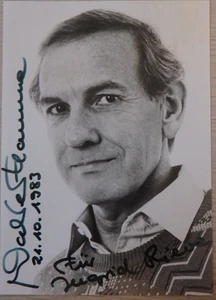 Autogramm deutscher TV und Theater Schauspieler Walter Flamme 21.10.83 (124106) - Picture 1 of 3