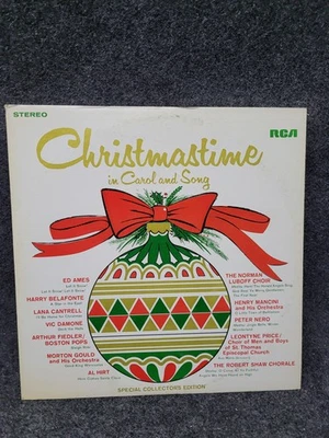 RCA Victor LP Christmastime in Carol and Song PRS-271 стерео различные исполнители - Изображение 1 из 4
