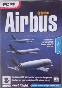 Airbus Collection PC DVD Add-On Flight Simulator - Completo con Manual - Imagen 1 de 4