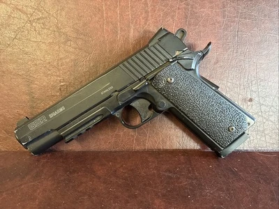 Pistola de aire comprimido SIG Sauer GSR 1911 4,5 mm CO2 sin retroceso de metal completo Foto 1 de 4