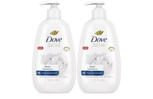 Pack of 4 Dove Deep Cleansing Hand Wash DEEP MOISTURE 12 Fl Oz Each - Picture 1 of 2