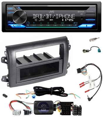 JVC Bluetooth Lenkrad USB DAB CD Autoradio für Fiat Ducato Serie 8 ab 2021 - Bild 1 von 4