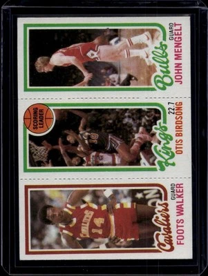 1980-81 Topps #48 / 60 / 122 / Foots Walker / Otis Birdsong / John Mengelt - Image 1 of 2