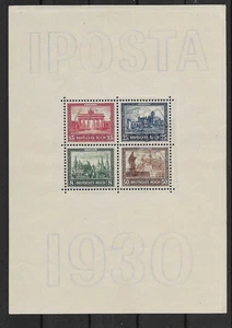 GERMANY @ 3th Reich  1930 IPOSTA SHEET MNH € 1600.00  Nice Priced @Ger.177 - Picture 1 of 2