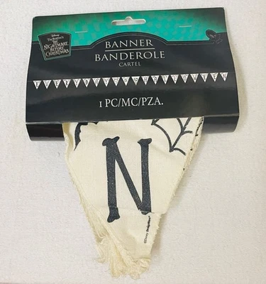 EVERYDAY IS HALLOWEEN 14.5 ft Banner – Nightmare Before Christmas - Fabric - Image 1 of 4