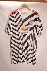 Adidas Herren Manchester United SS Trikot OT110 weiß schwarz 3XL - Bild 1 von 7