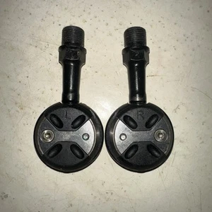 SPEEDPLAY Light Action Pedals Pair Black Road Triathlon 9/16 Bicycle Bike - Picture 1 of 8