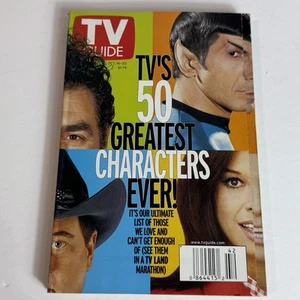 TV GUIDE October 16-22 1999 The Ultimate Character Issue 50 Greatest Ever - Picture 1 of 4