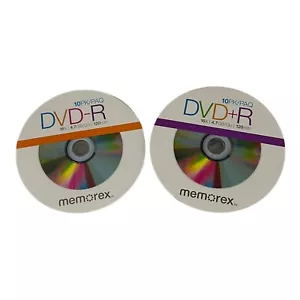 11 NEW MEMOREX DVD-R 16X, 4.7GB, 120 min Disc From Two Opened Packages As Shown - Picture 1 of 8