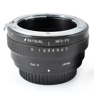 RAYQUAL Mount Adapter NFG-FX [MINT] Nikon F G-Type Lens to Fujifilm X Camera - Image 1 of 4