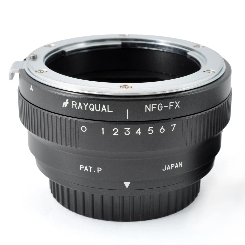 RAYQUAL Mount Adapter NFG-FX [MINT] Nikon F G-Type Lens to Fujifilm X Camera - Image 1 of 4