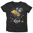 Kids Autism Shirt Bee Kind Shirt Autism T Shirt Be Kind Shirt Cute Bee Kind Puzz