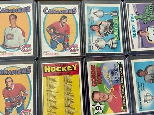 1971 O-PEE-CHEE NHL HOCKEY CARD COMPLETE SET - BEAUTIFUL VINTAGE - SHARP!