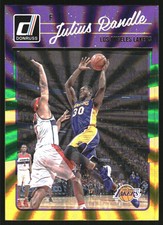 2016-17 Donruss Holo Laser Green and Yellow #65 Julius Randle