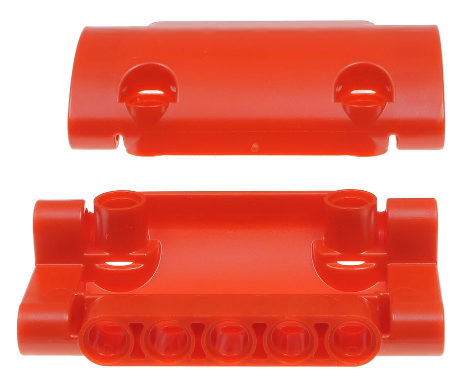 LEGO Technik - 2 Panel gebogen 7x3 rot / 24119 NEUWARE - Bild 1 von 1