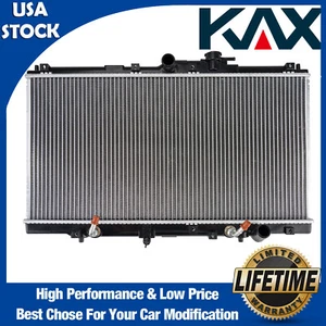 Radiator Aluminum For Honda Accord 1994-1997 Prelude 1998-2001 Downflow CU1494 - Imagen 1 de 11