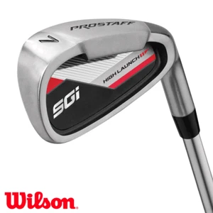 WILSON 2024 PROSTAFF SGI GOLF IRON SET 5-SW +REGULAR STEEL SHAFTS / LEFT HANDED - Picture 1 of 1