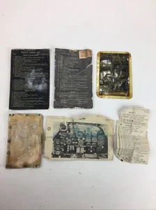 Collection of vtg pilot check lists - Allison, Lycoming, B-33, PT 23AE, +++ Orig - Picture 1 of 9