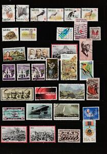 South Africa - Large Stamp Selection 3 SCANS (7014)