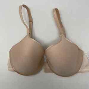 Chantelle C Ideal Plunge T-Shirt Underwire Bra Womens 30D Nude Tan 1951