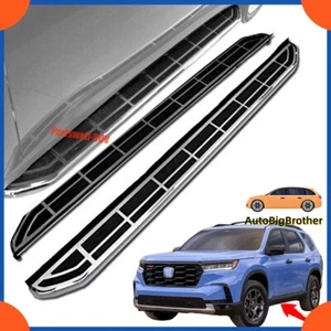 Fits for Honda pilot 2023 2024 2Pcs Running Boards Side Steps Pedals Nerf Bar - Picture 1 of 12