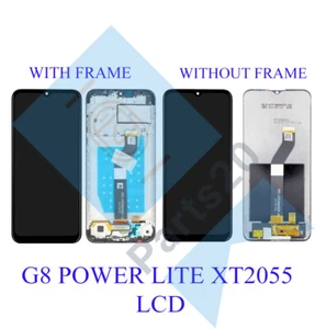 For Motorola Moto G8 Power Lite XT2055 LCD Touch Screen Display Assembly & Frame - Zdjęcie 1 z 7