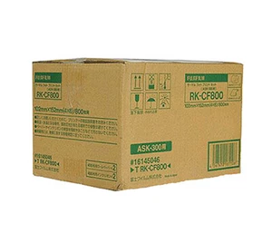 Fujifilm T RK-CF800N Carta + Ribbon per 800 Stampe 10X15 x Stampante ASK-300 - Photo 1/2