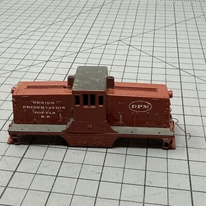 HO Scale 44 Ton Switcher DPM SHELL ONLY Design Models Red Painted Decal - Picture 1 of 15