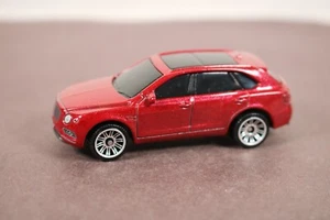 Classic Matchbox '18 Bentley Bentayga Metallic Maroon Paint LQQK - Picture 1 of 6