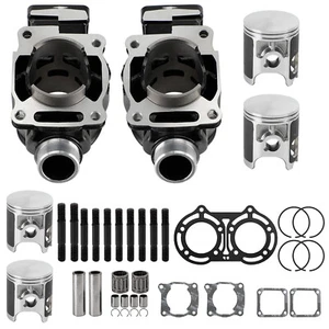 Top End Kit For Yamaha Banshee YFZ350 STD 64mm Cylinder Piston Gasket 1987-2006 - Picture 1 of 7