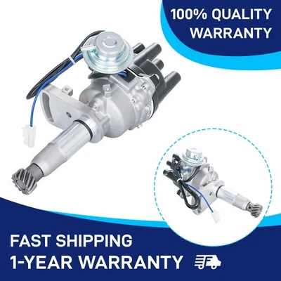 Ignition Distributor w/Cap & Rotor for Mazda B2200 1987-89 1990-93 CARB L4 2.2L Foto 1 de 4