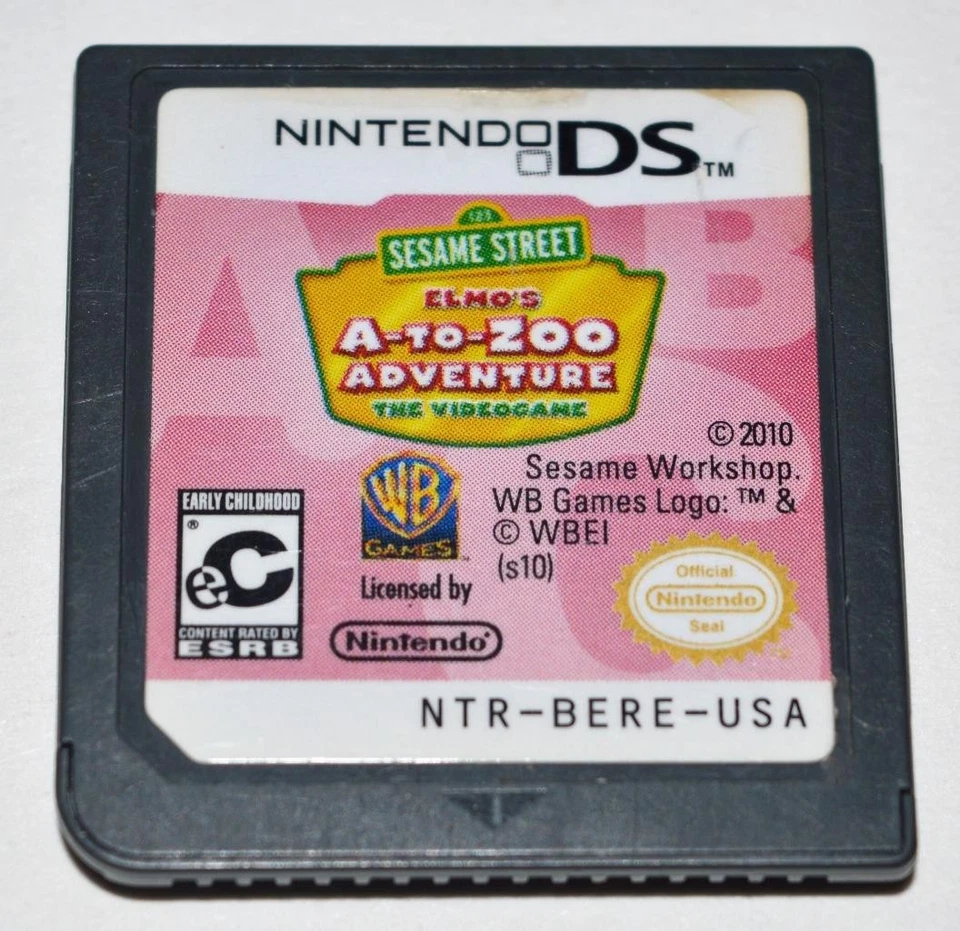 SESAME STREET: ELMO'S A-ZOO ADVENTURE NINTENDO DS JUEGO 3DS 2DS LITE DSI XL Foto 1 de 1