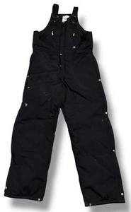 Carhartt Yukon Arctic R33 Quilted Insulated Bib Overalls Men's 36x34 Workwear - Picture 1 of 8