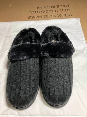 NEW BOBS for Skechers KEEPSAKES ICE ANGEL -  BLACK Women's Slipper Size 10 - Image 1 of 4