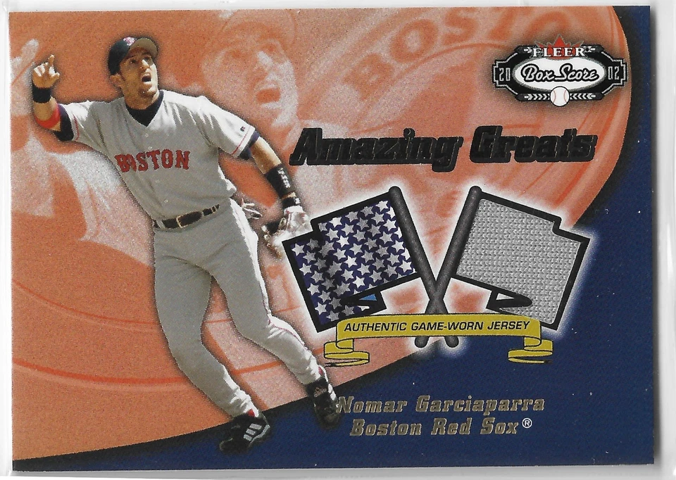 2002 Fleer Box Score - Nomar Garciaparra Amazing Greats #NNO (MEM) - Image 1 of 1