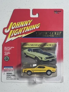 NIP Johnny Lightning Classic Gold Collection 1971 Mustang Mach 1 Lightning - Picture 1 of 6