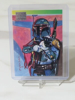 Star Wars Galaxy Series 1 Rarer Foil Stamped Topps Card 1993 Mint Condition💥 - Image 1 of 3