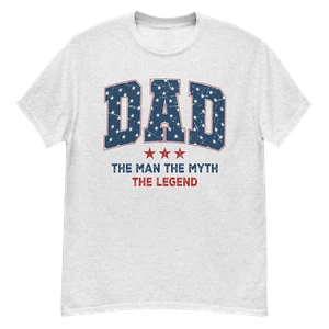 Dad Shirt for 4th of July America T-shirt Father Day Patriotic Shirt - Picture 1 of 5
