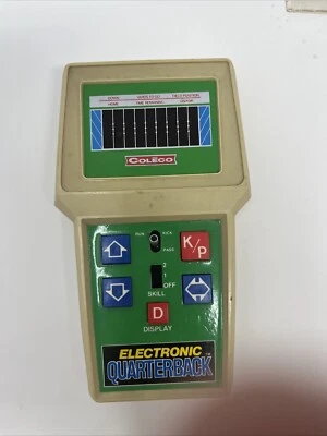 COLECO ELECTRONIC QUARTERBACK no probado Hong Kong 1978 Foto 1 de 2