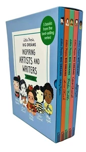 Inspiring Artists and Writers 5 Book Box Set - Little People Big Dreams - Picture 1 of 1