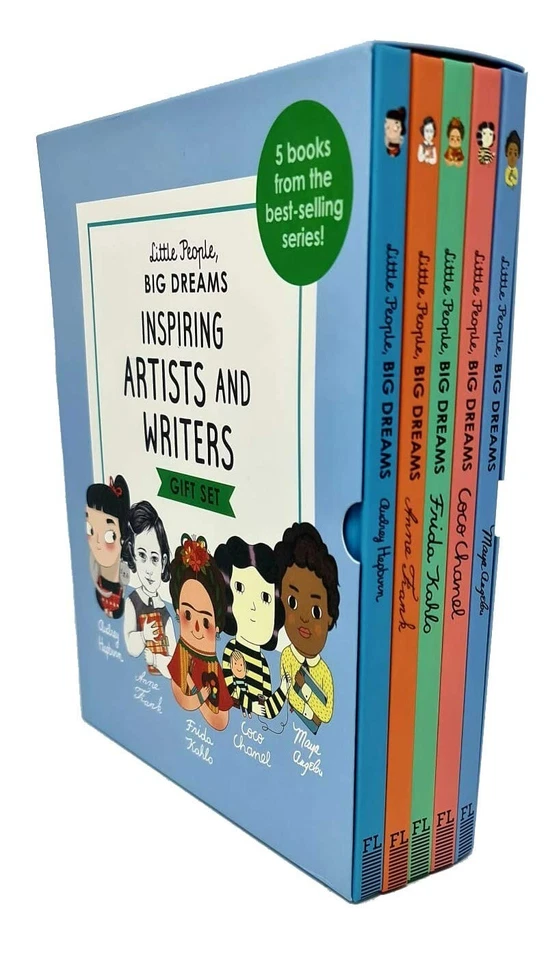 Inspiring Artists and Writers 5 Book Box Set - Little People Big Dreams - Image 1 of 1