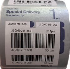 ROYAL MAIL SELF ADHESIVE SILVER SPECIAL DELIVERY STICKERS BY 1PM NEXT DAY LABELS