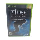 Thief Deadly Shadows (Microsoft Xbox, 2004) Complete w/Manual