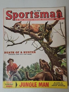 Sportman Vintage Magazine August 1953 - Death of a Hunter - Rare - Free Shipping - Picture 1 of 4