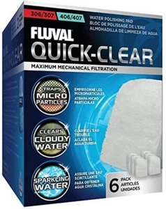 Almohadilla de pulido de agua de limpieza rápida Fluval para 306/307/406/407 (6 por paquete) - Imagen 1 de 1
