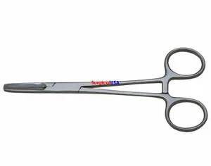 Voarschlauch Abdeckklemme gerade Hämostat Greifpinzette chirurgisch Dental - Bild 1 von 3