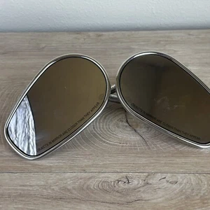 Harley Davidson OEM Original Chrome Mirrors I150007 L E11 001084 Set (pair) - Picture 1 of 14